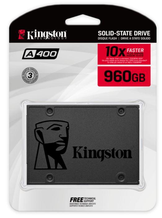960 GB KINGSTON A400 SATA3 2.5 500/450MBS SA400S37/960G - Image 2