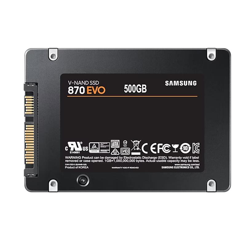 500 GB 870 EVO SAMSUNG 2.5 SATA3 MZ-77E500BW 560-530 MB/S SAMSUNG TR GARANTILI - Image 2