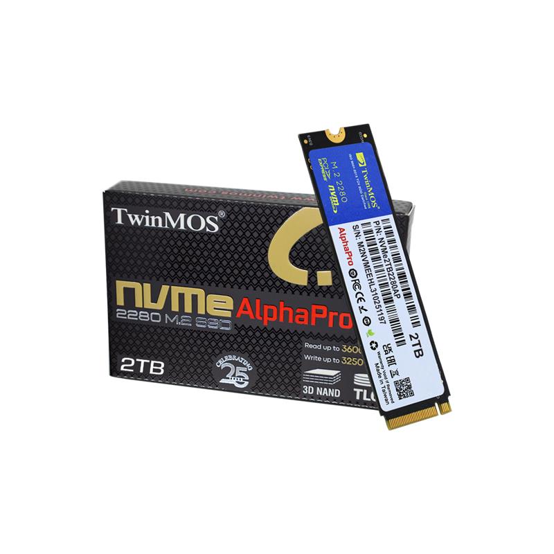 2 TB TWINMOS M.2 PCIE NVME 3600/3250 NVME2TB2280AP - Image 2