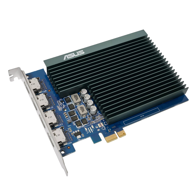 ASUS GEFORCE GT730-4H-SL-2GD5 2GB DDR5 64BIT 4XHDMI EKRAN KARTI - Image 3