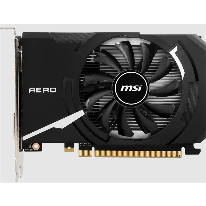MSI GEFORCE GT1030 AERO ITX 2GD4 OC 2GB DDR4 64BIT 1XHDMI 1XDVI EKRAN KARTI - Image 2