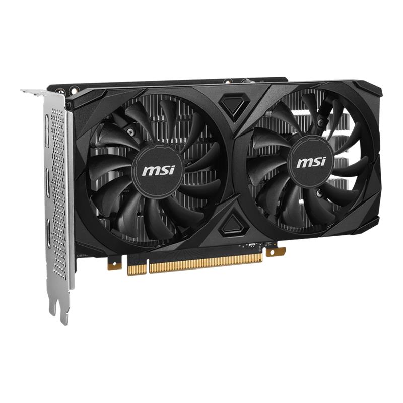 MSI GEFORCE RTX3050 VENTUS 2X E 6G OC 6GB GDDR6 96BIT 2XHDMI 1XDP EKRAN KARTI - Image 3