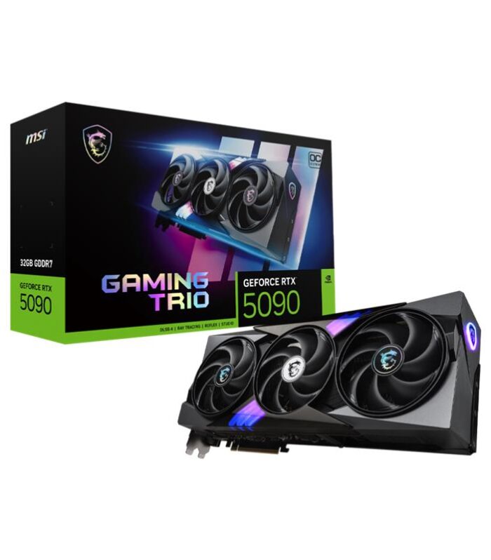 MSI GEFORCE RTX5090 32G GAMING TRIO OC 32GB GDRR7 512BIT 1XHDMI 3XDP EKRAN KARTI