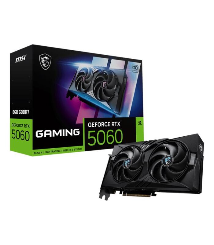 MSI GEFORCE RTX5060 8G GAMING OC 8GB GDDR7 128BIT 1XHDMI 3XDP EKRAN KARTI