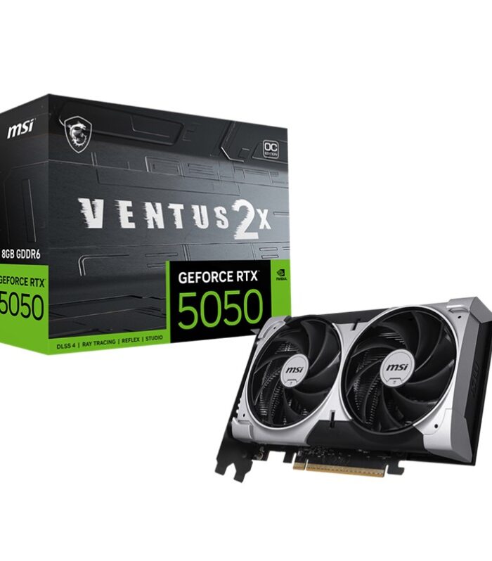 MSI GEFORCE RTX5050 8G VENTUS 2X OC 8GB GDDR6 128BIT 1XHDMI 3XDP EKRAN KARTI
