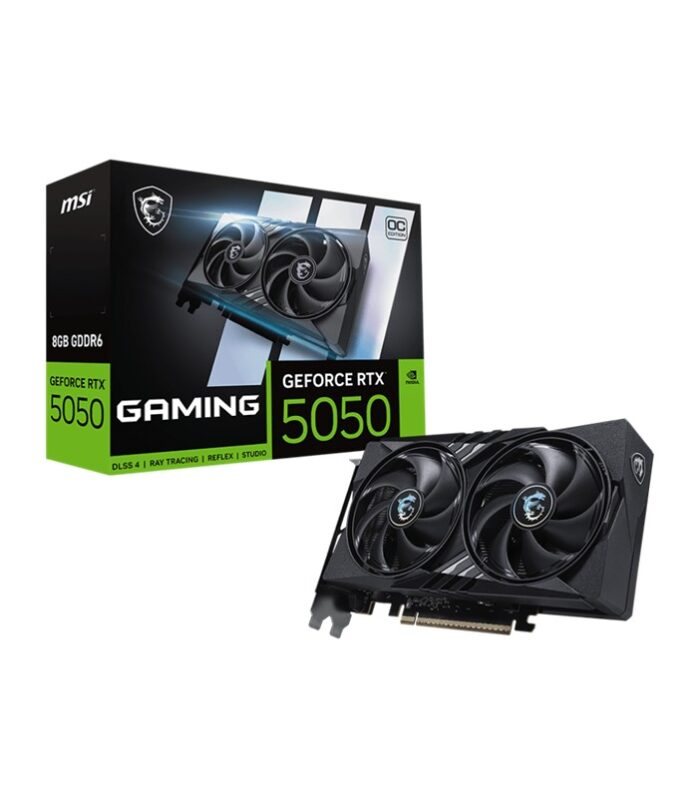 MSI GEFORCE RTX5050 8G GAMING OC 8GB GDDR6 128BIT 1XHDMI 3XDP EKRAN KARTI
