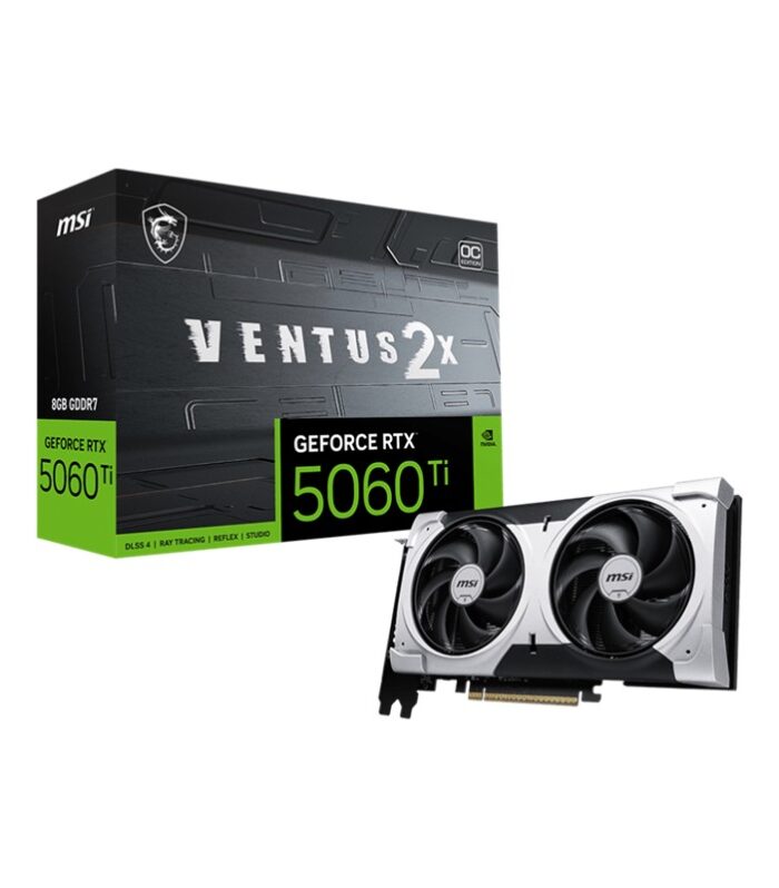 MSI GEFORCE RTX5060TI 8G VENTUS 2X PLUS 8GB GDDR7 128BIT 3XDP 1XHDMI EKRAN KARTI