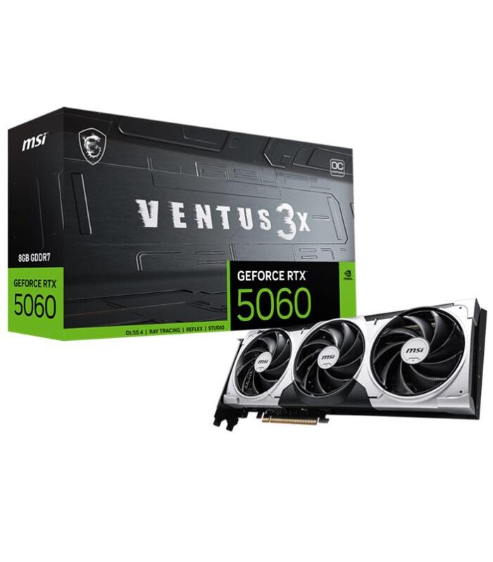 MSI GEFORCE RTX5060 8G VENTUS 3X OC 8GB DDR7 128BIT 3XDP 1XHDMI EKRAN KARTI
