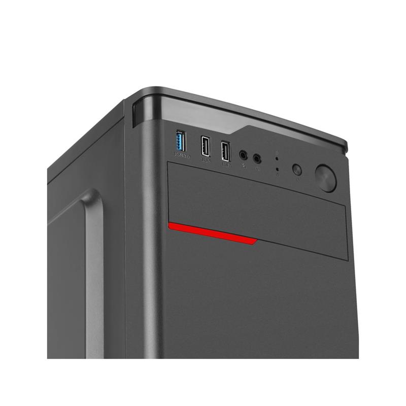 FRISBY FC-2905B 400W 1X120MM FAN USB 3.0 MİDİ TOWER SİYAH KASA - Image 2