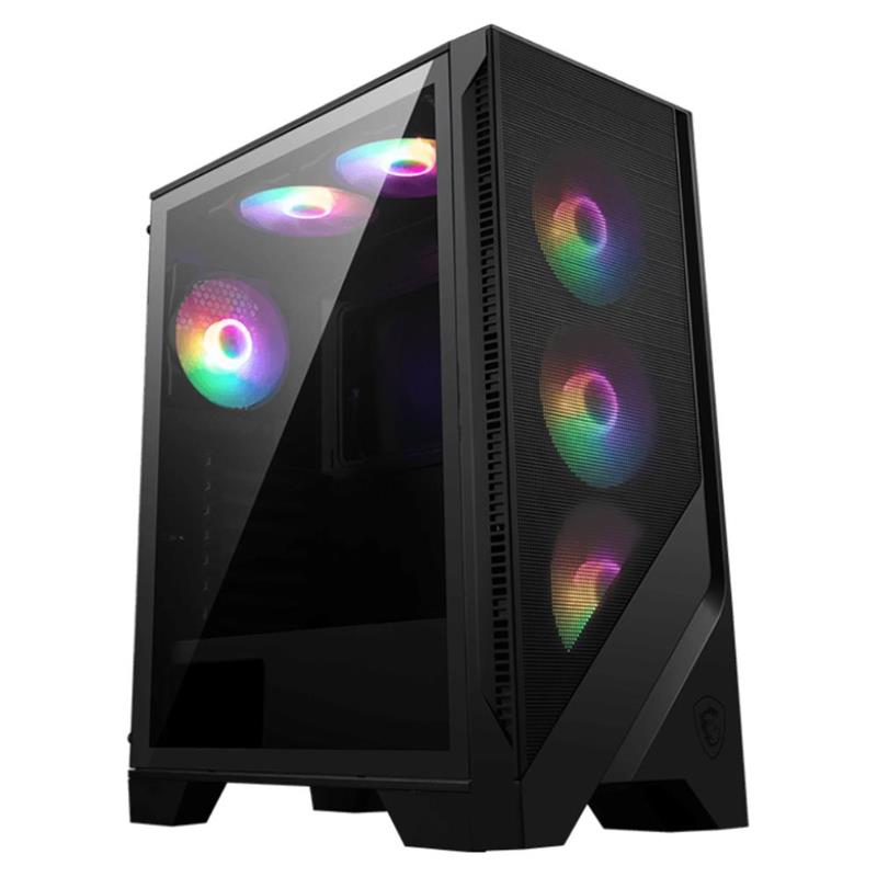 MSI MAG FORGE 120A B65 TEMPERLİ CAM 6X120MM AUTO RGB FAN 650W BRONZ ATX GAMING KASA - Image 2