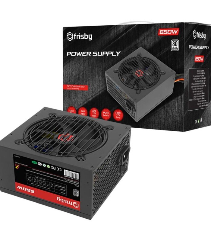 FRISBY FR-PS6580P 80+ POWER SUPPLY 650W