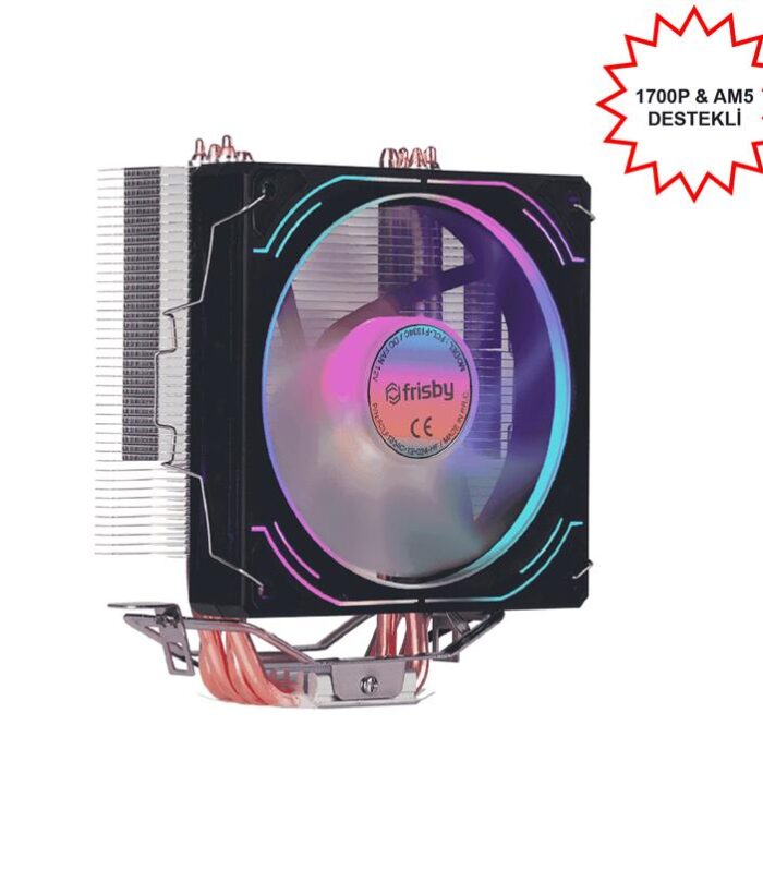 FRISBY FCL-F1334C (P4S) INTEL 1366/115X/1200/1700-AMD AM2/AM2+/AM3/AM4/AM5 İŞLEMCİ FAN