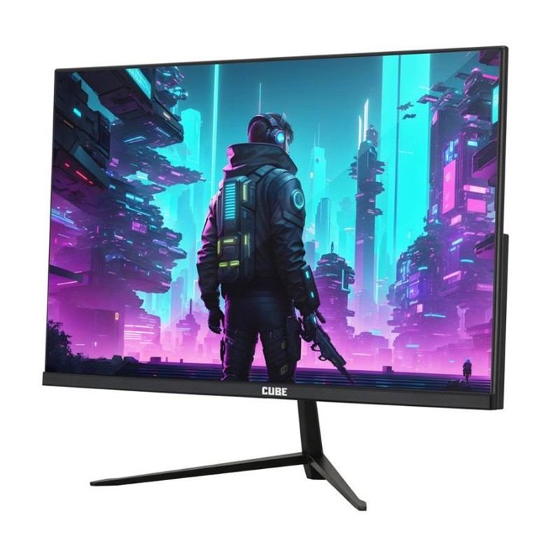 23.8 CUBE PF-24P180F05 IPS 0.5MS 180HZ HDMI DP USB FHD 1920X1080 SIYAH VESA GAMING SIFIR OLU PIXEL - Image 2