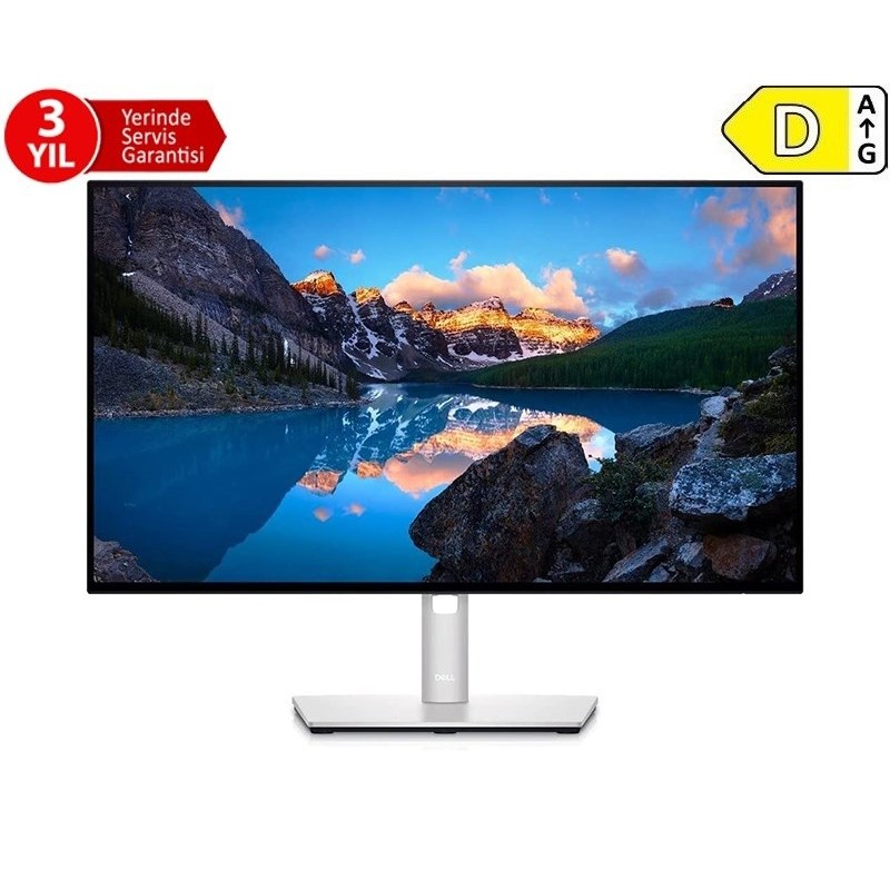 23.8 DELL ULTRASHARP FHD U2424HE 5MS 120HZ HDMI+USB+DP IPS PIVOT MONITOR - Image 2