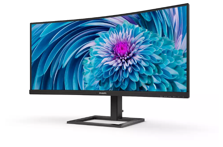 34 PHILIPS 346E2CUAE/00 4MS 100MHZ 1XHDMI 1XDP WQHD USB-C HOPARLÖR YÜKSEKLİK AYARI CURVED VESA SİYAH - Image 2