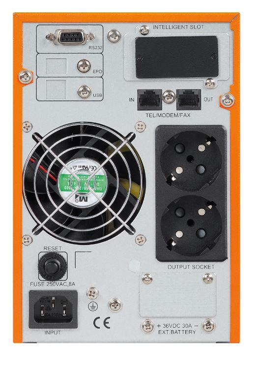 MAKELSAN POWERPACK SE 1KVA 1F/1F (2X7AH) 4/8DK ONLINE UPS - Image 2