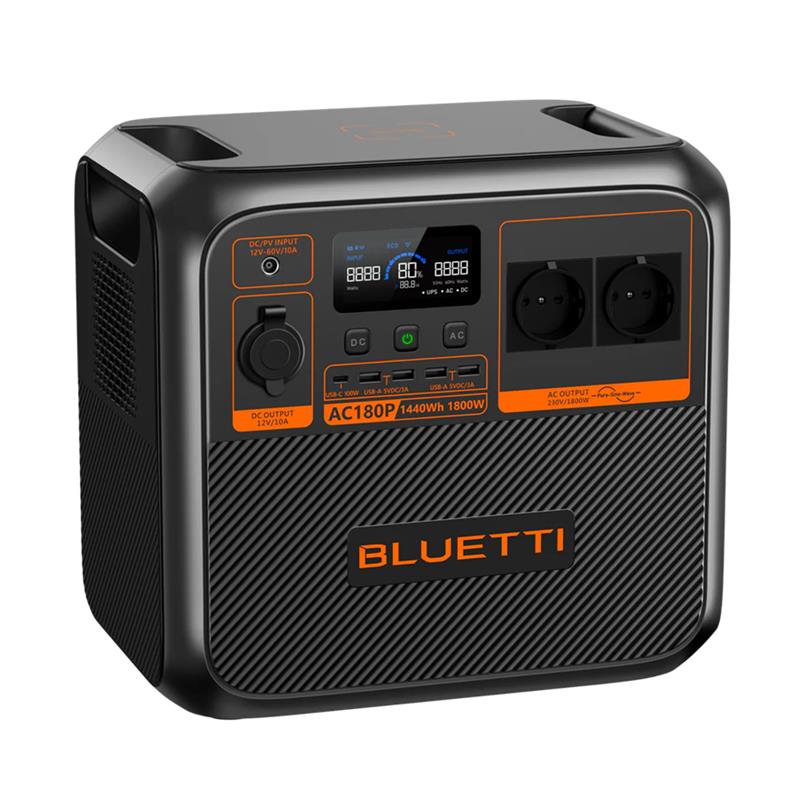 BLUETTI AC180P 1800W 1440WH TAŞINABİLİR GÜÇ İSTASYONU - Image 2