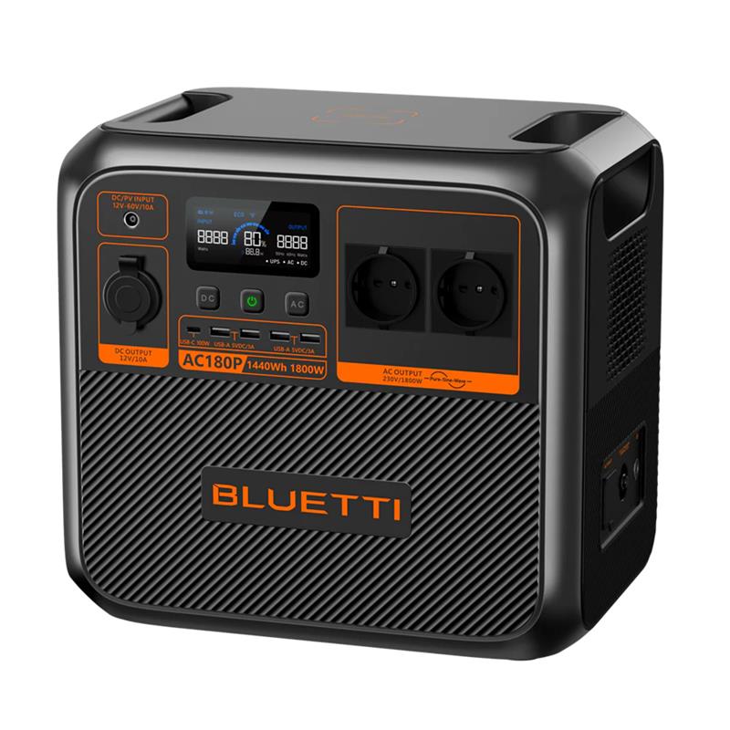 BLUETTI AC180P 1800W 1440WH TAŞINABİLİR GÜÇ İSTASYONU - Image 3