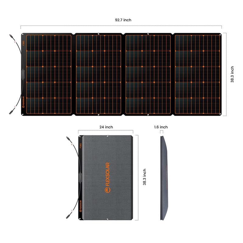 FLEXSOLAR F360 TAŞINABİLİR GÜNEŞ PANELİ 360W - Image 2