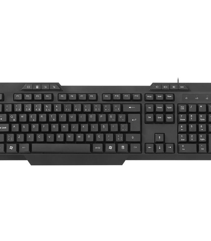 FRISBY FK-4816QU USB Q TR MM SİYAH KABLOLU KLAVYE