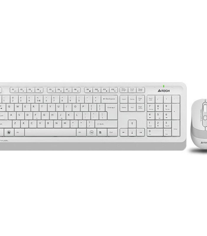 A4 TECH FG1010 BEYAZ Q MM 2.4G KABLOSUZ KLAVYE MOUSE SET