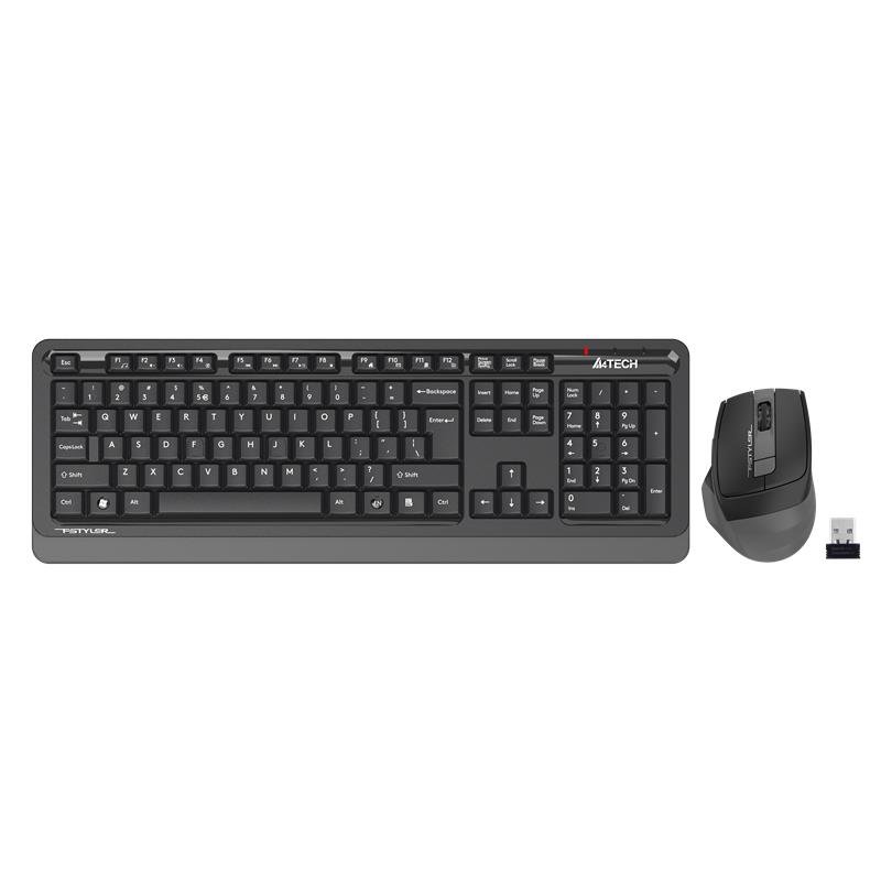 A4 TECH FG1035 GRİ Q MM 2.4G KABLOSUZ KLAVYE MOUSE SET - Image 2