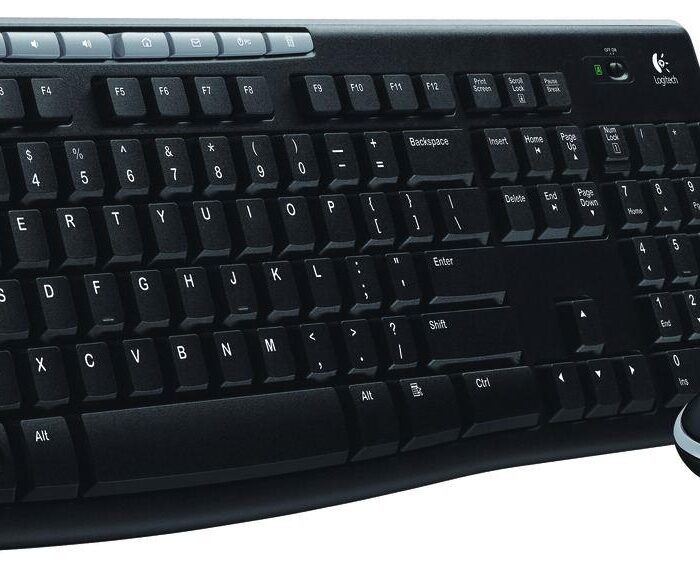 LOGITECH MK270 Q TR KABLOSUZ KLAVYE MOUSE SET SİYAH 920-004525