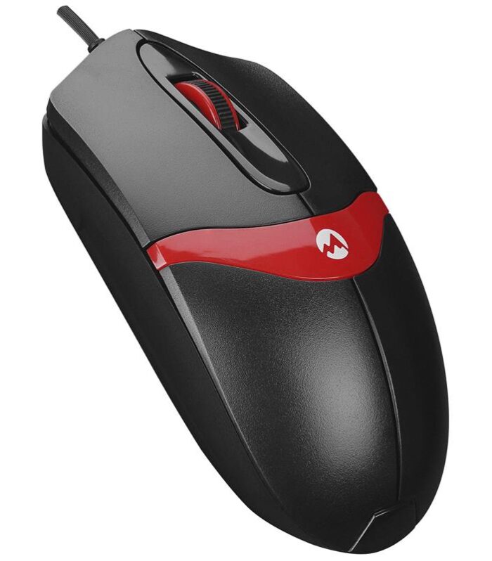 EVEREST SM-220 USB SİYAH/KIRMIZI 1200DPI 3D OPTİK KABLOLU MOUSE
