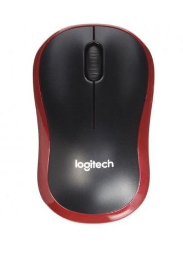 LOGITECH M185 KABLOSUZ USB MOUSE KIRMIZI 910-002237 - Image 2