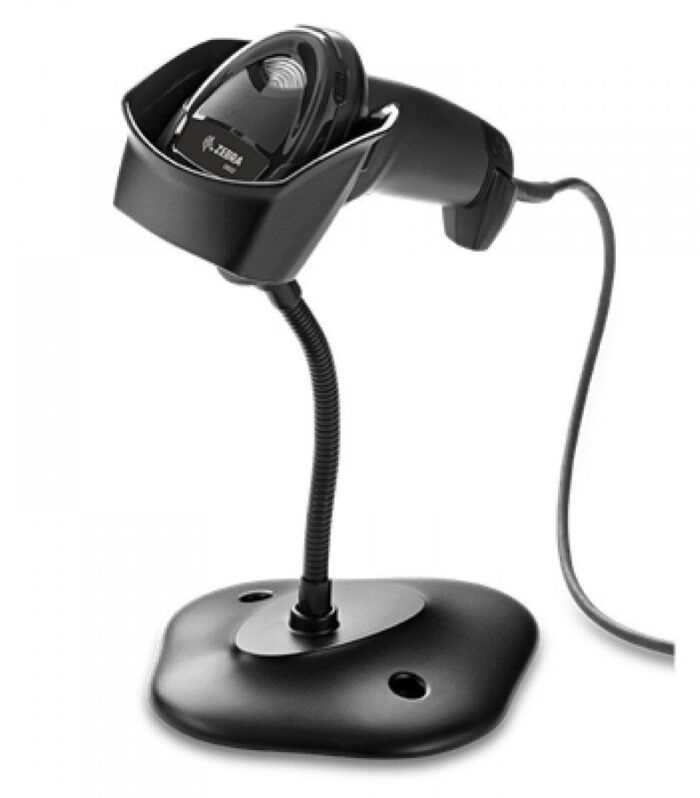 ZEBRA DS2208 (DS2208-SR7U2100SGW) 2D KABLOLU USB BARKOD OKUYUCU + STAND