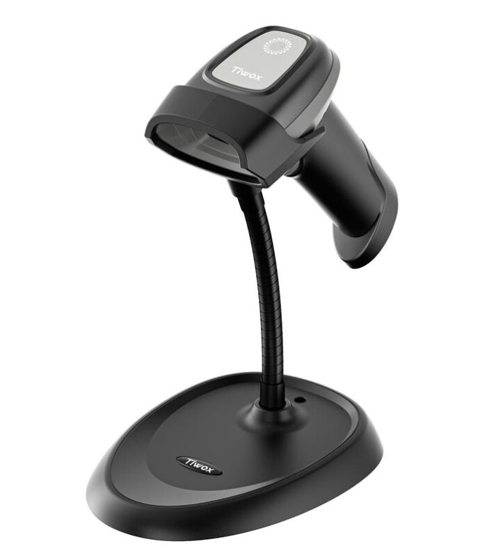 TIWOX VS-336 2D KAREKOD KABLOLU USB BARKOD OKUYUCU + STAND