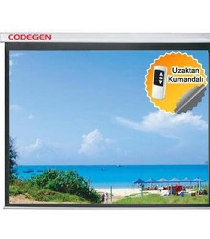 CODEGEN EX-20 200X200 MOTORLU UZAKTAN KUMANDALI PERDE