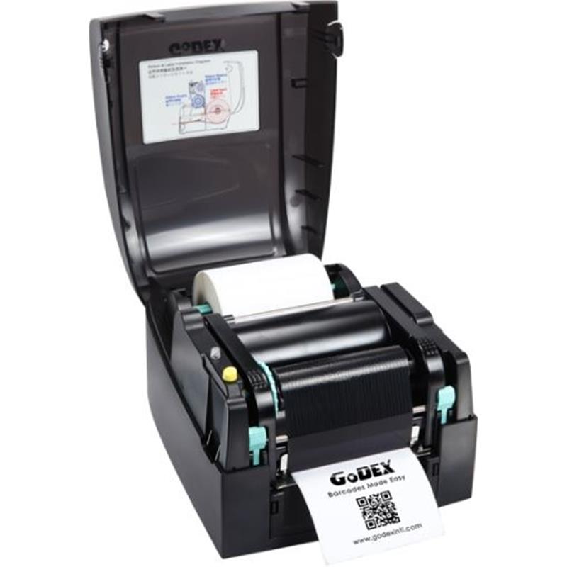 GODEX EZ-1105 PLUS 203DPI TERMAL TRANSFER USB+ETHERNET BARKOD YAZICI (RİBONLU KULLANIM) - Image 2