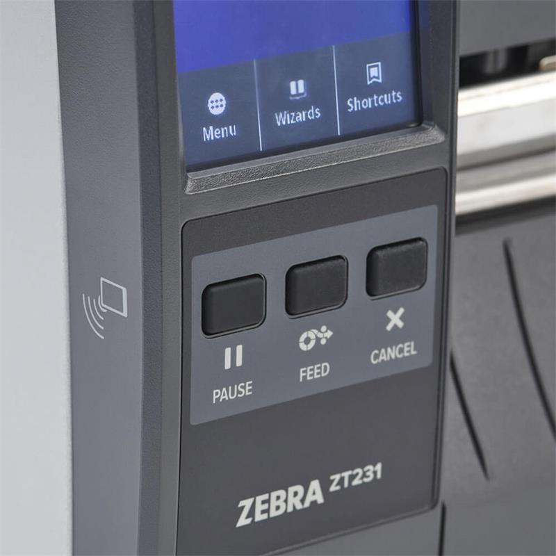 ZEBRA ZT231 (ZT23142-T0E000FZ) 203DPI TERMAL TRANSFER USB+SERİ+ETHERNET METAL KASA END. BARKOD YAZICI (RİBONLU KULLANIM) - Image 3