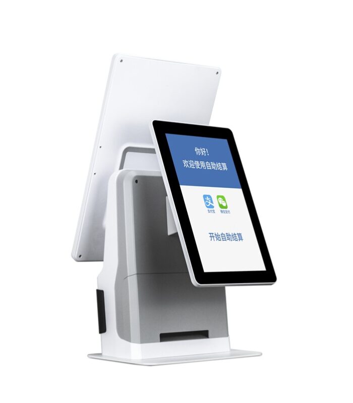 TIWOX Y-4150 15.6" I7 5.NESİL 256GB SSD 16GB RAM 2D OKUYUCU FHD 1920X1080 DOKUNMATİK WIFI BEYAZ POS PC + 15"6 2.EKRAN