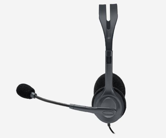 LOGITECH H111 STEREO KULAKLIK SİYAH 981-000593 - Image 2