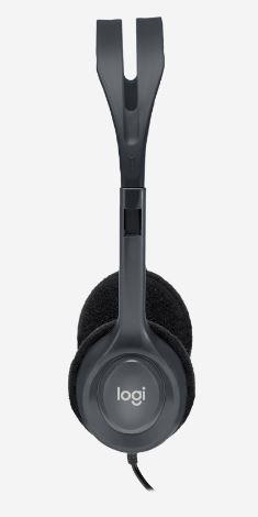 LOGITECH H111 STEREO KULAKLIK SİYAH 981-000593 - Image 3
