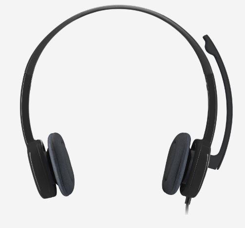 LOGITECH H151 STEREO KULAKLIK SİYAH 981-000589 - Image 2