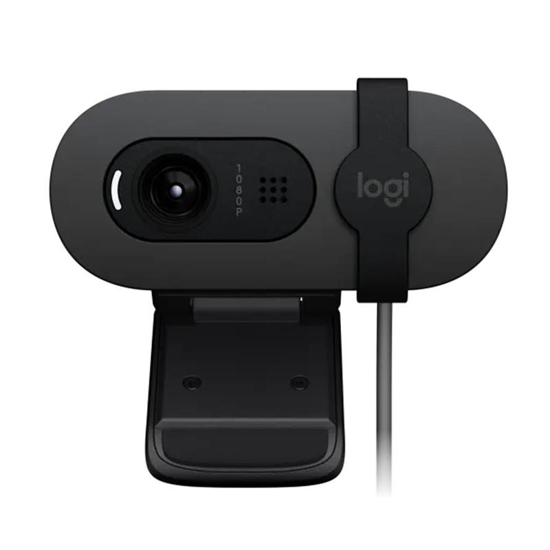 LOGITECH BRIO 100 FULL HD 1080P MİKROFONLU WEB KAMERA SİYAH 960-001585 - Image 2