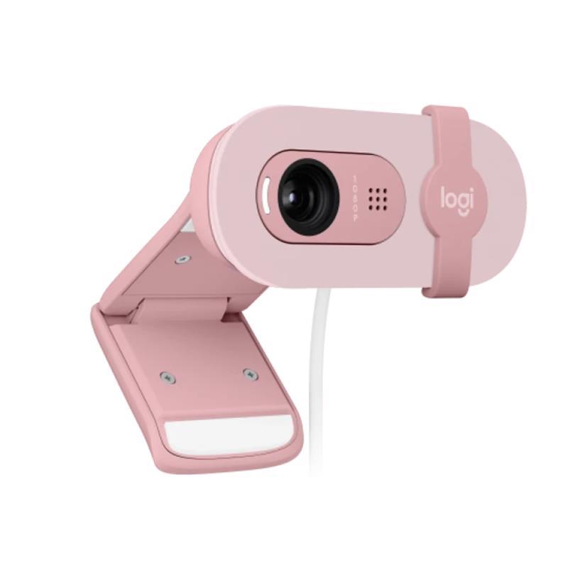 LOGITECH BRIO 100 FULL HD 1080P MİKROFONLU WEB KAMERA PEMBE 960-001623 - Image 3
