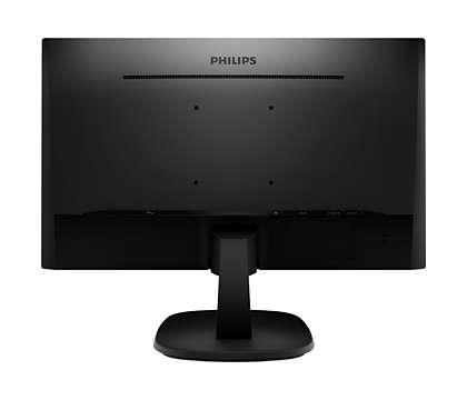 23.8 PHILIPS 243V7QJABF/00 IPS 4MS 75MHZ 1XVGA 1XHDMI 1XDP FHD 1920X1080 HOPARLÖR FLICKER-FREE VESA SİYAH - Image 3