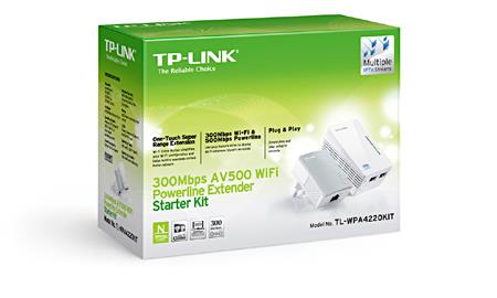 TP-LINK TL-WPA4220 KIT 300MBPS AV600 PRIZ TİPİ POWERLINE GENISLETICI - Image 3