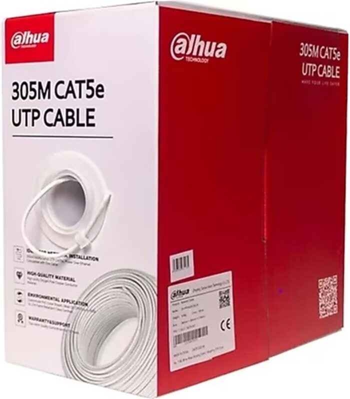 DAHUA PFM922I-6UN-C 305 METRE U/UTP 23AWG CCA GRİ RENK CAT6 KABLO