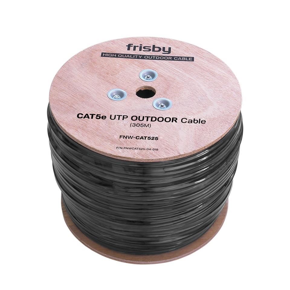 FRISBY FNW-CAT525 305MT 0.45MM 26AWG CAT5E DIŞ MEKAN UTP KABLO - Image 2