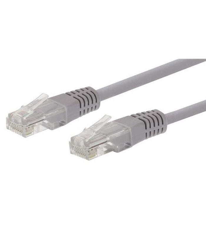 URANIUM 50 CM 26AWG 250MHZ LSZH UTP GRİ RENK CAT6 PATCH KABLO