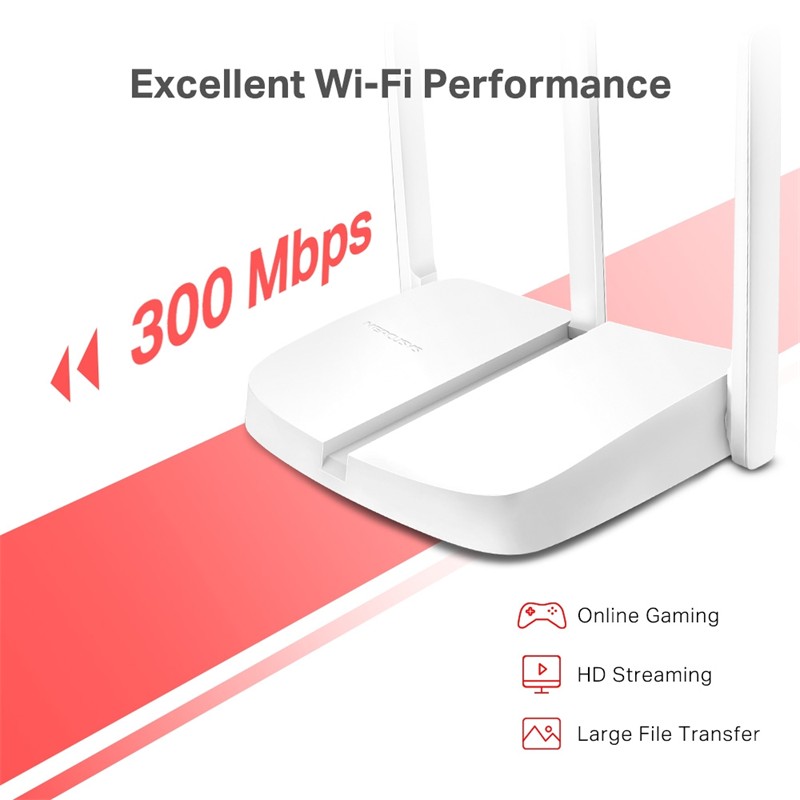 TP-LINK MERCUSYS MW306R 300MBPS WIFI N ROUTER - Image 3