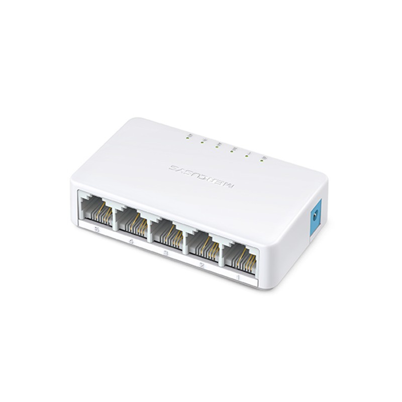 TP-LINK MERCUSYS MS105 5 PORT 10/100 PLASTİK KASA SWITCH - Image 2