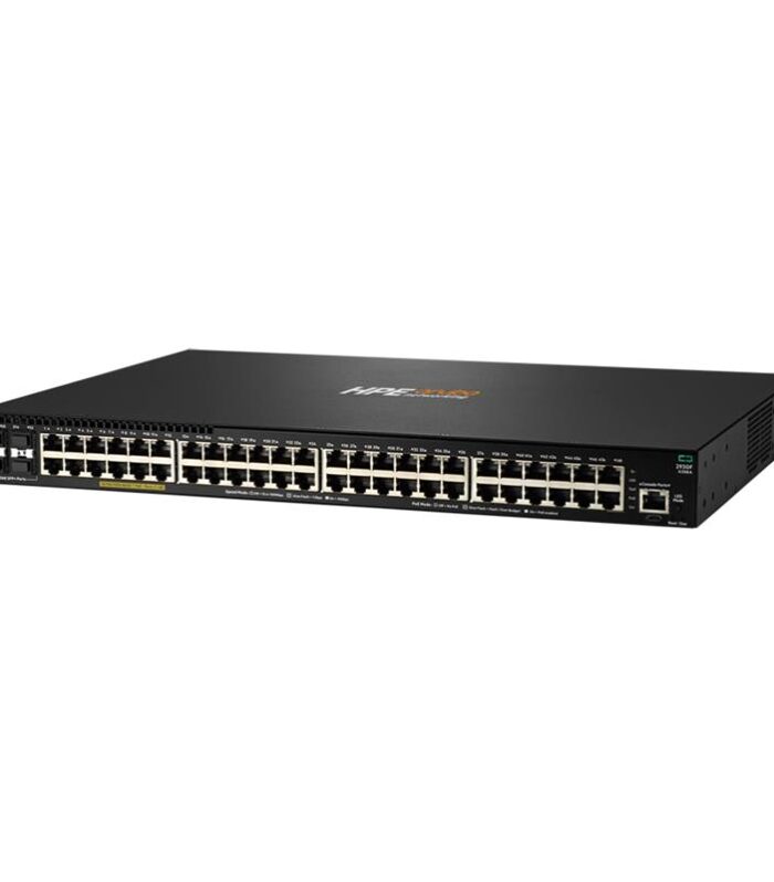 HPE ARUBA JL676A CX 6100 48 PORT GIGABIT + 4X1GB SFP YÖNETİLEBİLİR RACKMOUNT SWITCH