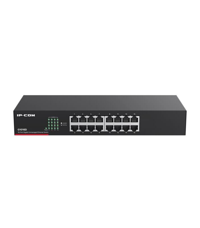 IP-COM G1016D 16 PORT GIGABIT METAL KASA RACKMOUNT SWITCH