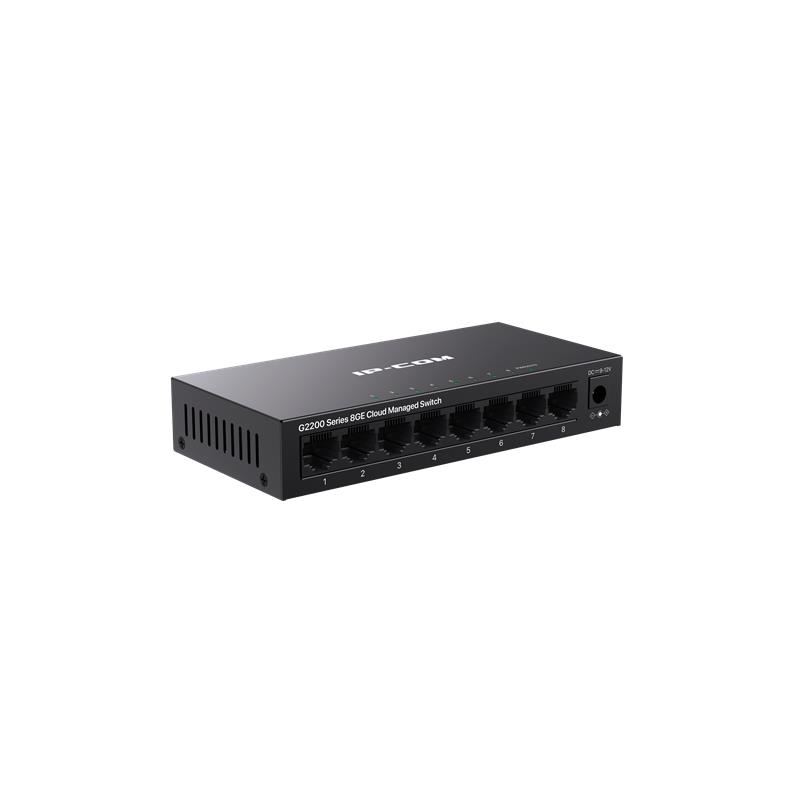 IP-COM G2208D 8 PORT GIGABIT CLOUD YÖNETİLEBİLİR METAL KASA SWITCH - Image 2